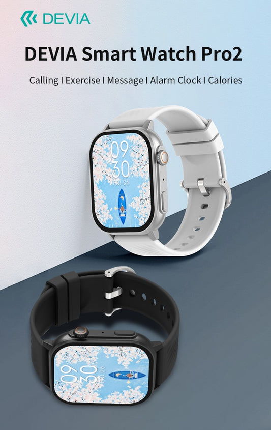 DEVIA Smart Watch AMOLED Pro2 IP67 modello ZL94 Nero