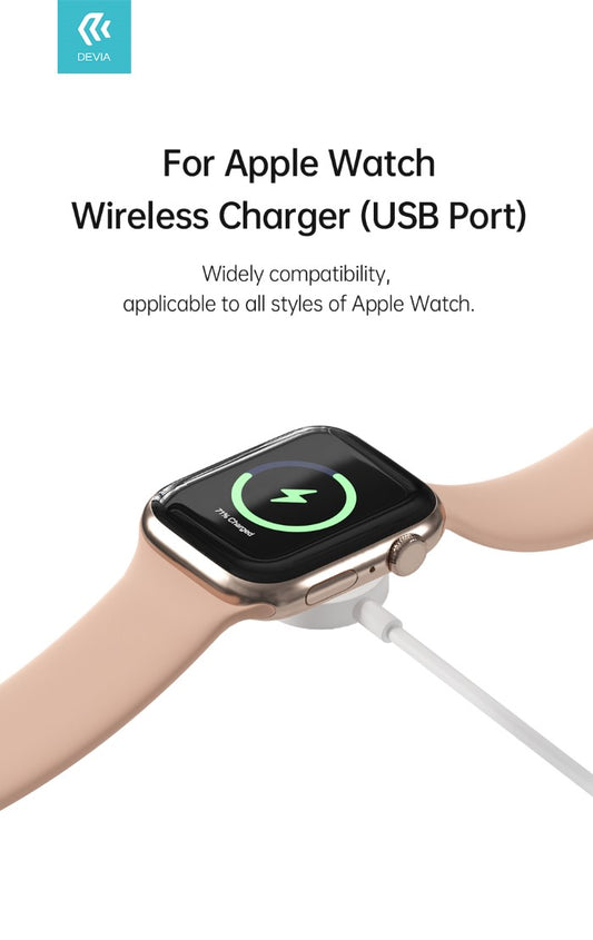 Cavo di ricarica per Apple Watch EA398 con usb 3 watt DECHGAW980