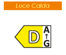 LAMPADINA LED OLIVA IMPERIA E14 2700K 6W 230V 25000H FIL.SMER. 206966