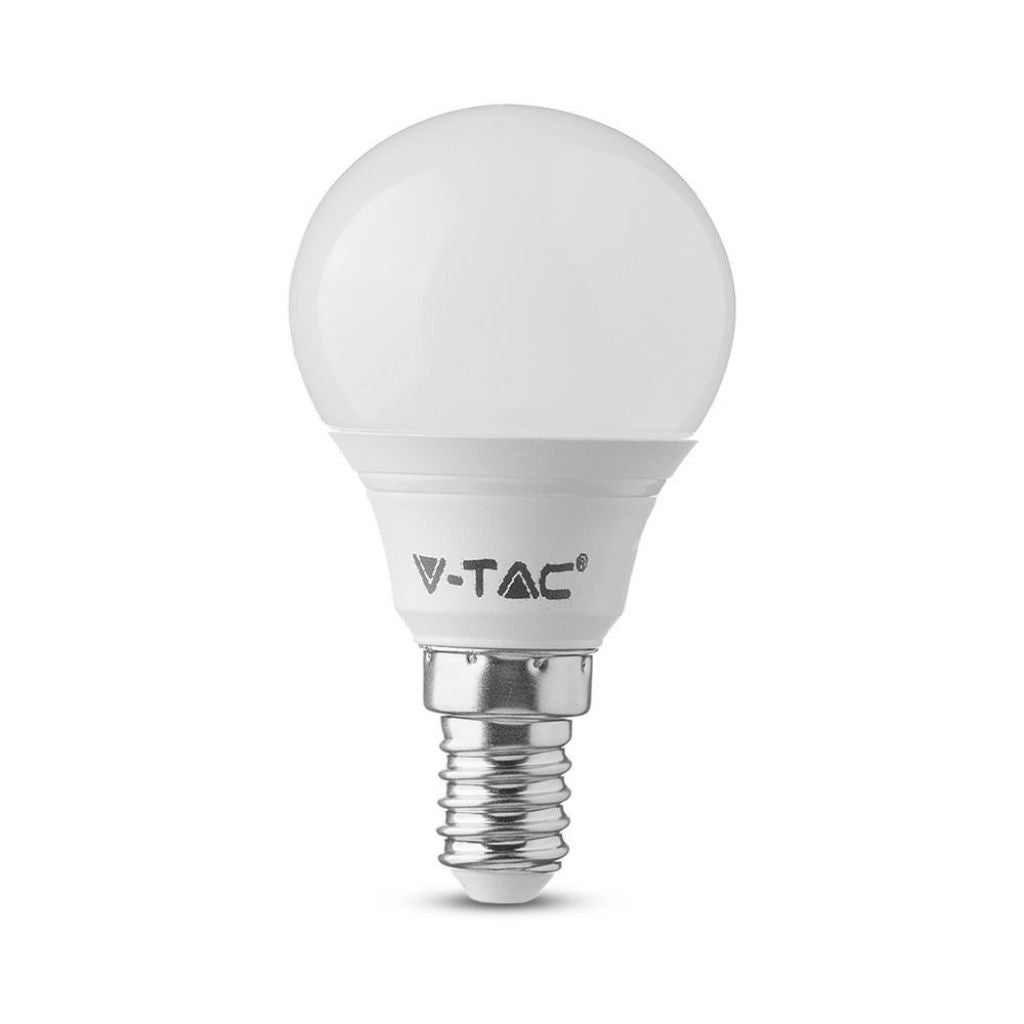 Lampadina LED V-TAC E14 4,5W P45 4000K (Box 6 pezzi) SKU 212734