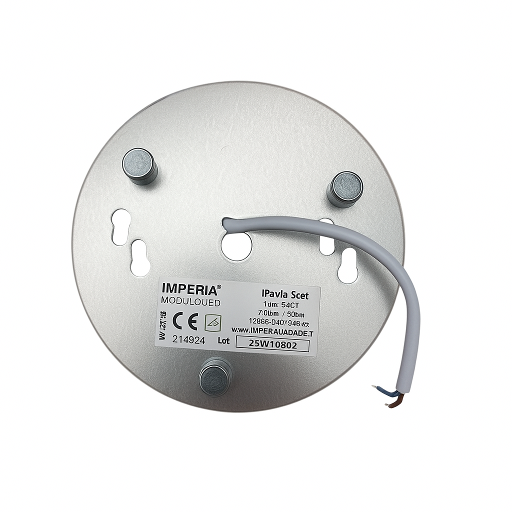 Modulo led magnetico IMPERIA IPAVIA 12w 1320lm 5CCT 2700k/3000k/4000k/5000k/6500k 214824