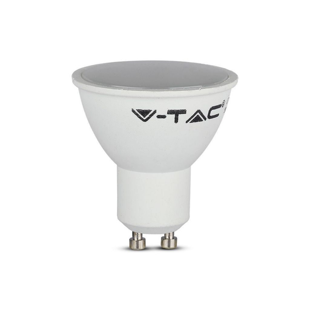 Faretto LED V-TAC GU10 4,5W 100° Copertura Satinata 3000K (Box 3 Pezzi) SKU 217269