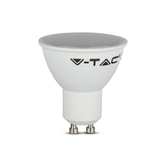 Faretto LED V-TAC GU10 4,5W 100° Copertura Satinata 3000K (Box 3 Pezzi) SKU 217269
