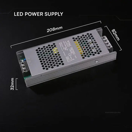 Alimentatore LED Slim in Metallo 360W 24V 15A con 1 Uscita 208x82x32mm IP20 V-TAC 24242