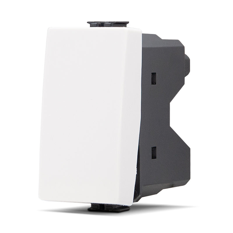 Interruttore unipolare (16A-250V) JOY BIANCO compatibile matix 501B MAPAM