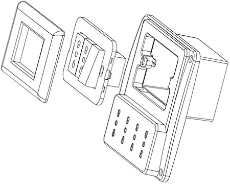 Multipresa da parete Rosi Emilia smart con 3 prese schuko bivalenti 10/16A bianca RS94132