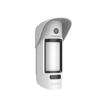 Rilevatore per esterno doppio PIR con anti-maskinge pet immunitywireless, camintegrata per videoverifica(portata rilevazione visiva 3-5mt),Ajax 38192.84.WH1