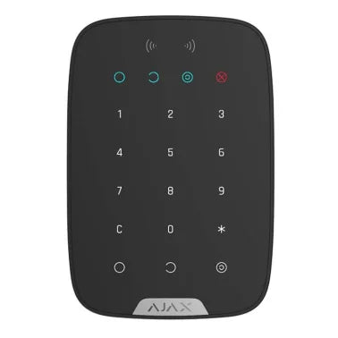 Tastiera a sfioramento wireless Nera Ajax 38248.12.BL1