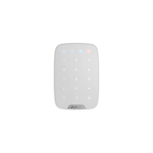 Tastiera a sfioramento wireless con lettore di TAG/card Bianca  Ajax 38253.83.WH1