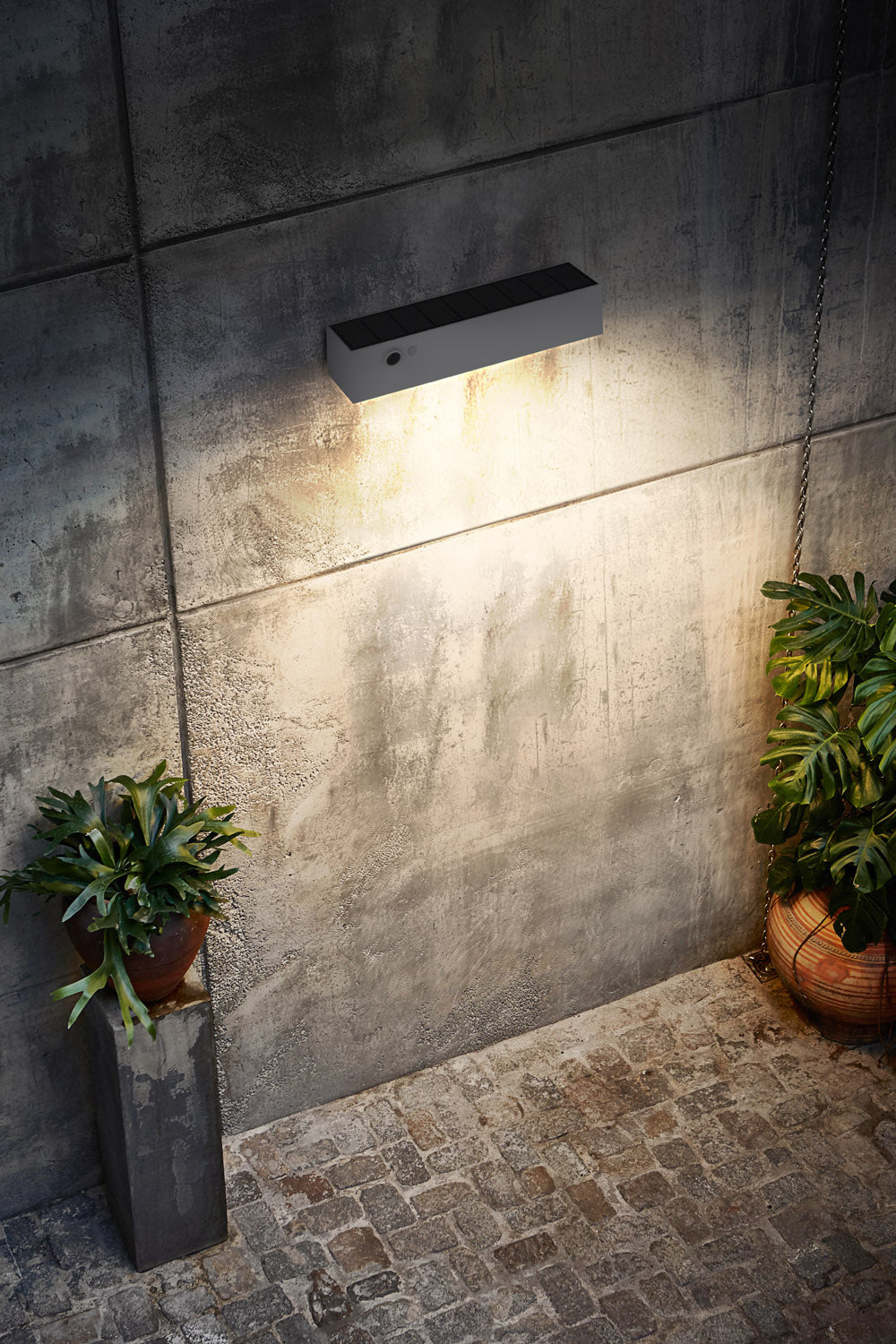 Applique da parete Botlighting per esterni IP54 5,2W 1000LM con sensore crepuscolare e rilevatore di presenza PIR AVENUE