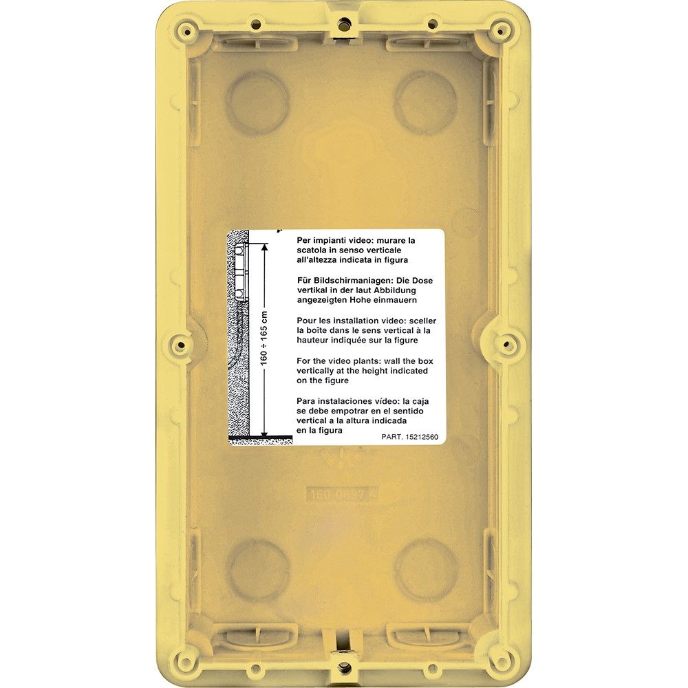 BTICINO Scatola da incasso 2 moduli 350020