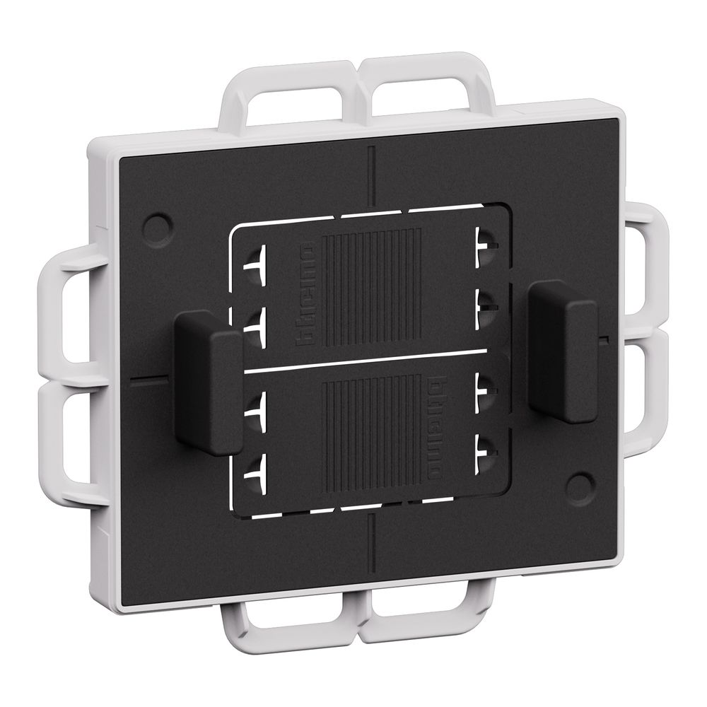 Accessori per installazione filomuro, completi di protezione - 2 moduli. Bticino 502EF