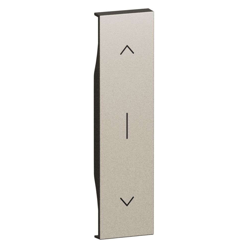 Cover illuminabile per pulsante interbloccato art. K4037N - 1 modulo - Champagne. Bticino KC05