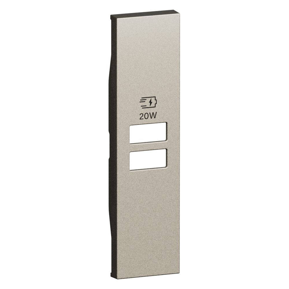 cover per caricatori USB articolo K4192AC, K4192CC Bticino KC13PD