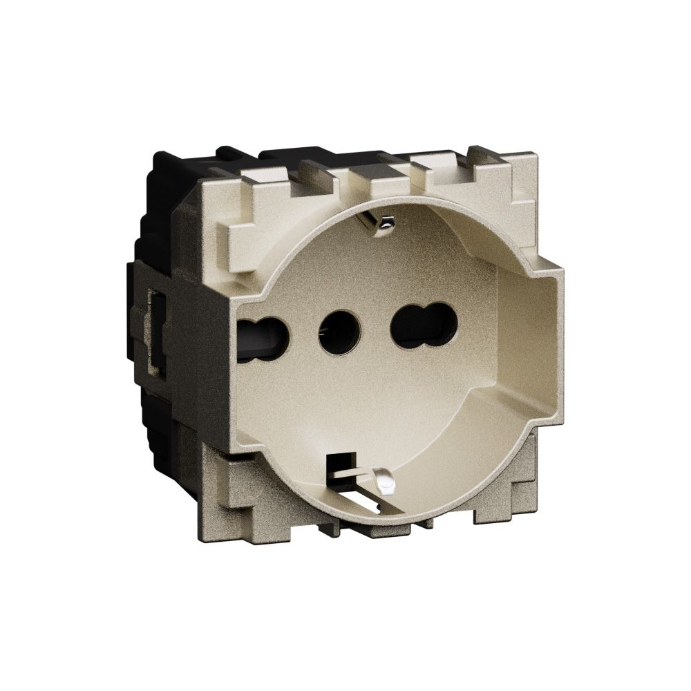 presa standard italiano P40 2 P+T 16 A 250 Va.c. Bticino KC4140A16