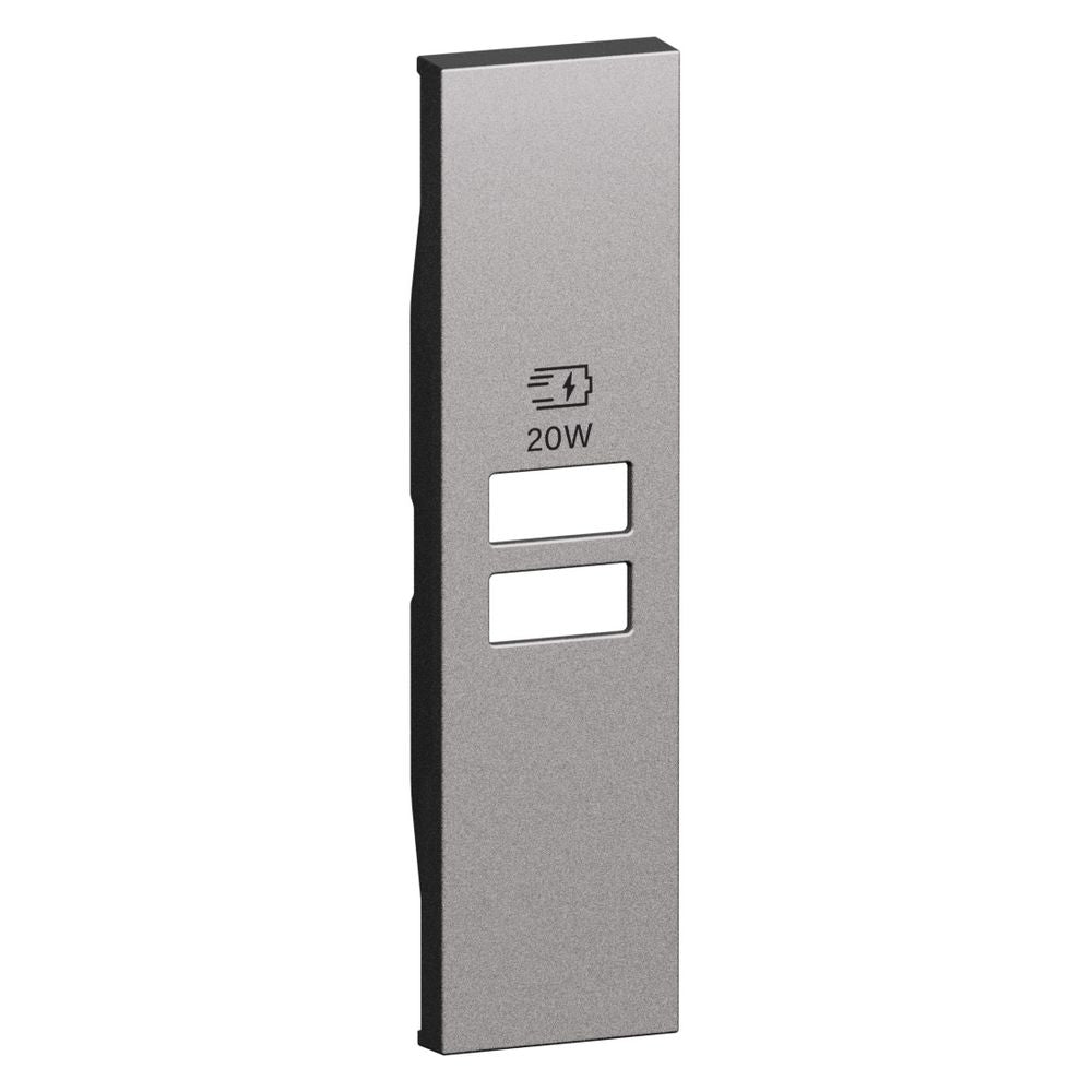 cover per caricatori USB articolo K4192AC, K4192CC Bticino KS13PD