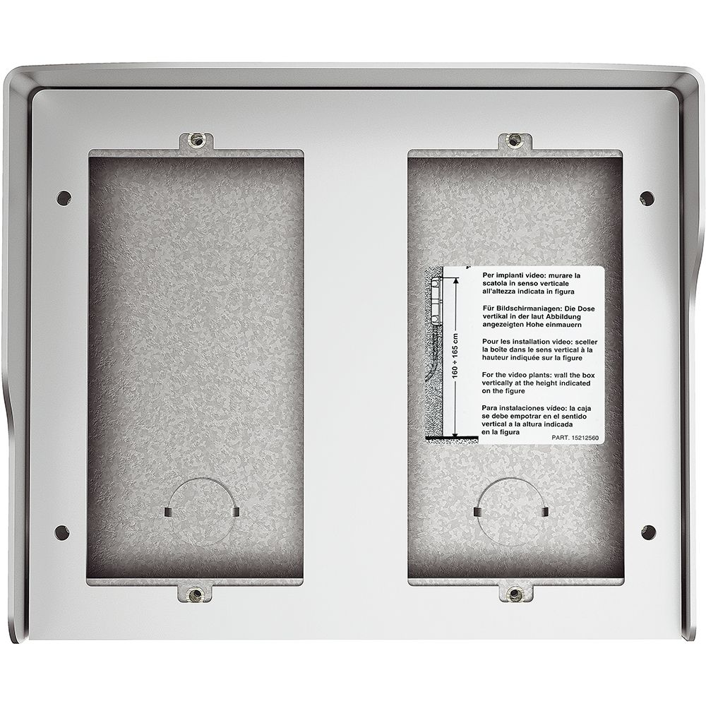 BTICINO Scatola fuori muro 4 moduli con tetto antipioggia 350641