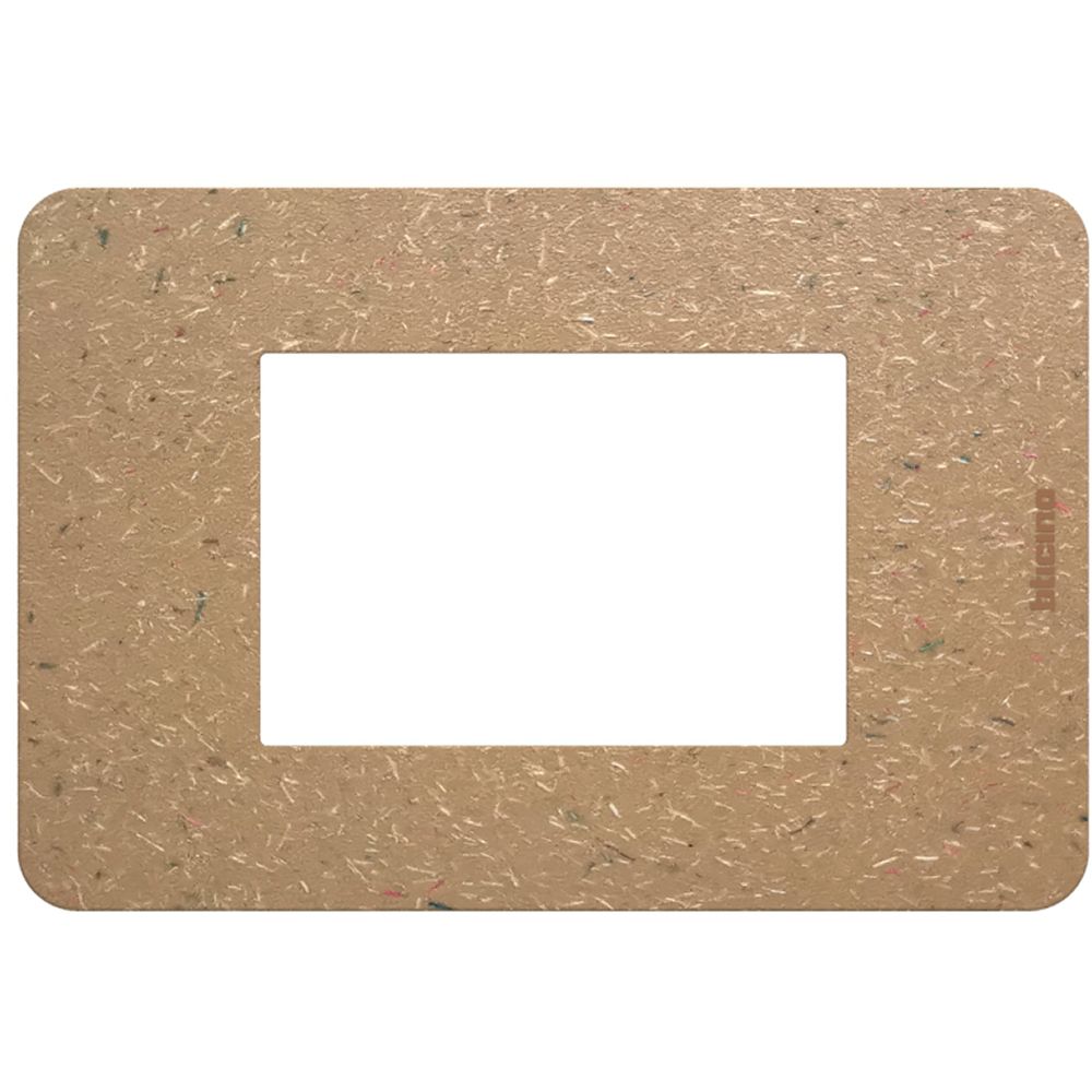 BTICINO Placca MatixGO 3 moduli JA4803BB