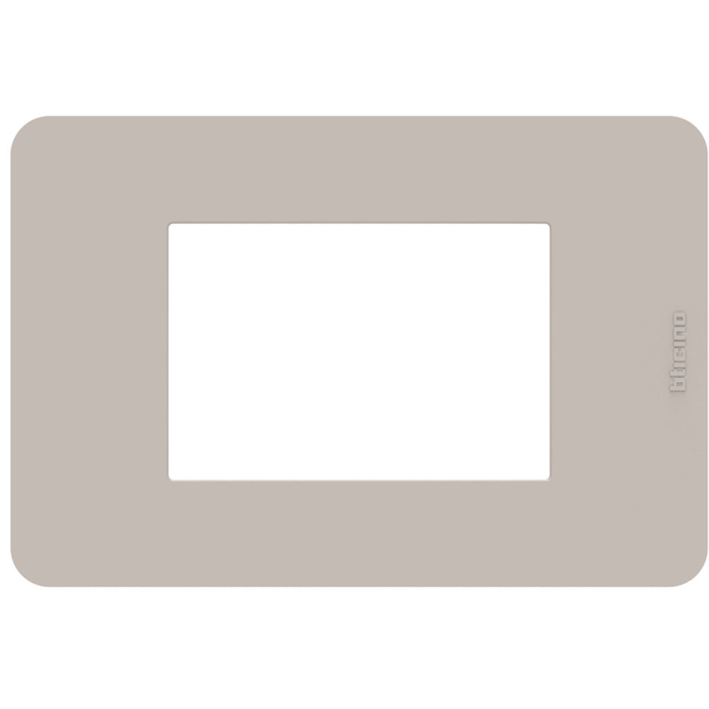 BTICINO Placca MatixGO 3 moduli JA4803TS