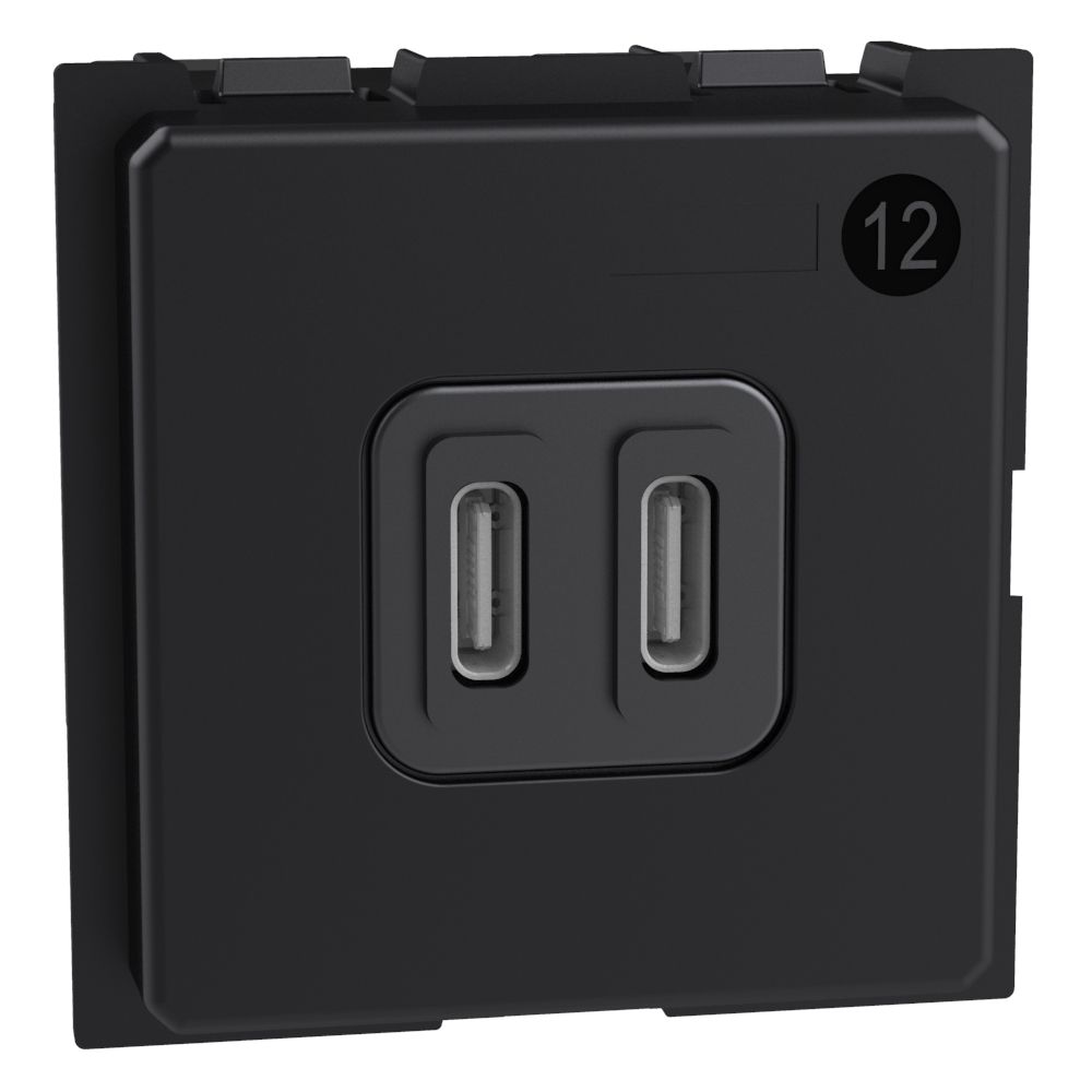 Caricatore USB con 2 porte tipo C - 30W Bticino K4293CC