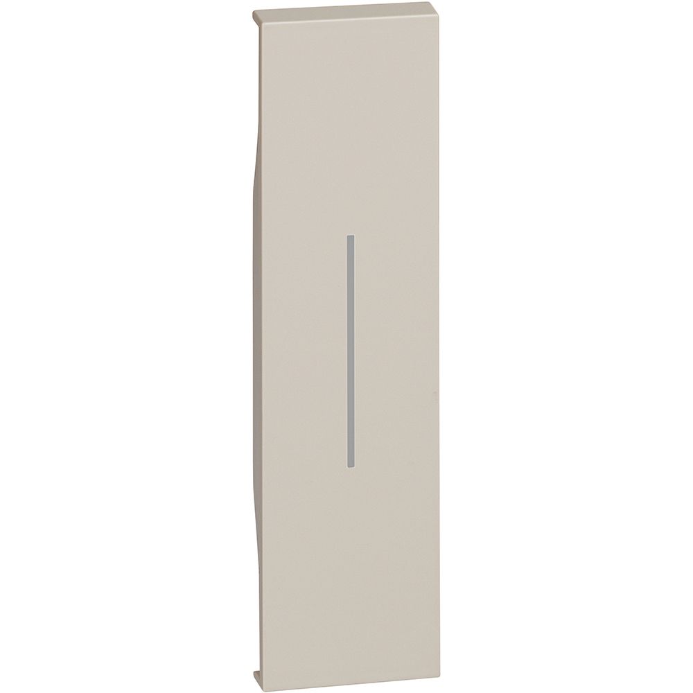 Cover illuminabile. Per art. K4001, K4003, K4004, K4004L, K4005, K4034, K4003C - 1 modulo, Sabbia. Bticino KM01