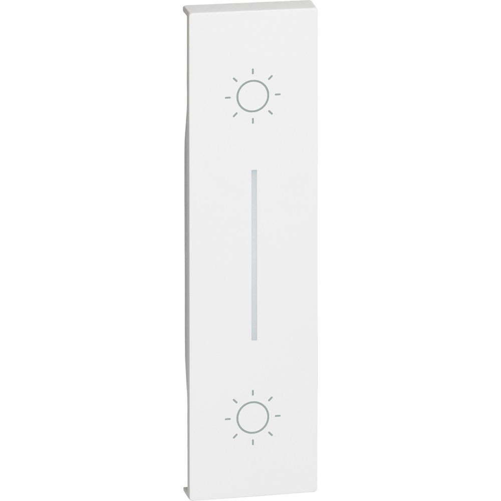 Cover per pulsante non interbloccato art. K4036 - 1 modulo, Bianco. Bticino KW05L
