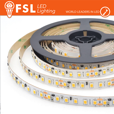 Fsl Striscia LED 5m IP20 2835 24V - 12W/m 120led/m 1400lm/m 3000K luce calda FLS1224V20IP30K