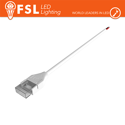 Cavo connettore 20cm, + fili spelati LED 220V FLSC2207