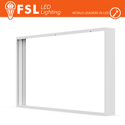 Cornice per Pannello RETROILLUMINATA 60x60x6cm FSL FLSURP-BP