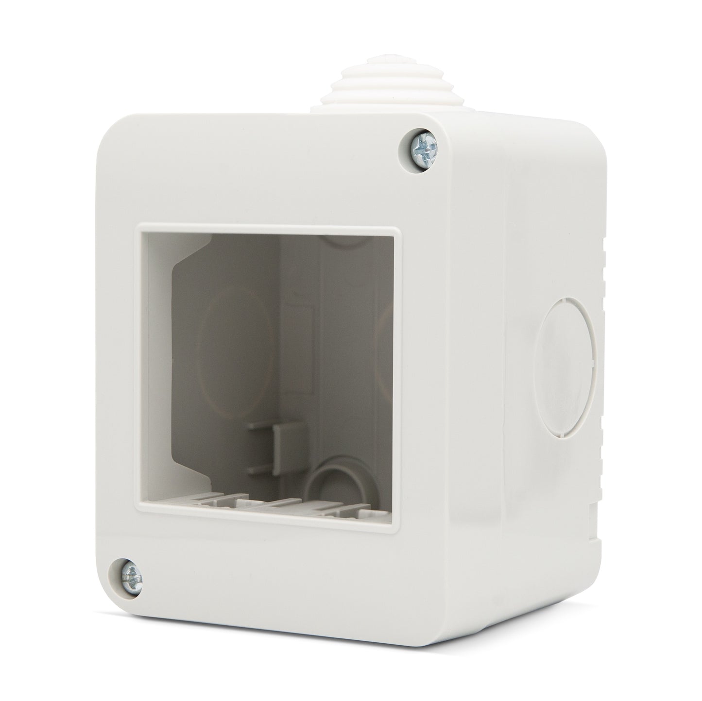Scatola contenitore 2 posti IP20 GEM compatibile con Vimar Plana MAPAM A6102BI