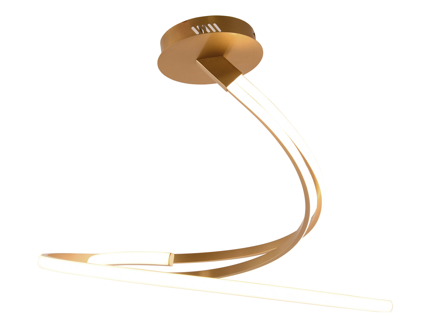 PLAFONIERA LED FANEUROPE KINETIC 40W 5440LM CCT 60X4X58CM COLORI BIANCO/NER/ORO LED-KINETIC