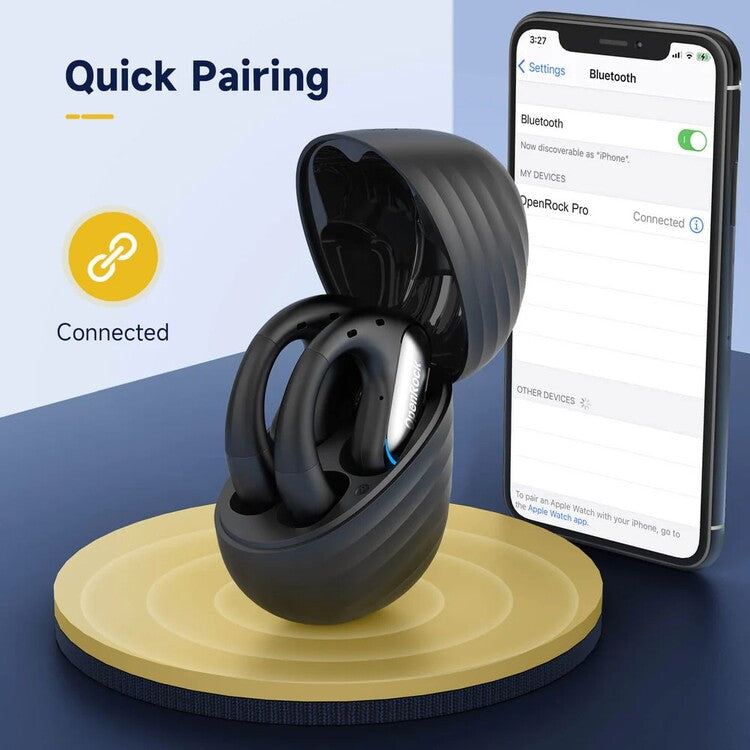 Cuffie Bluetooth Wireless Nero OneOdio OpenRock Pro Sport A Conduzione Aperta 6974028140762