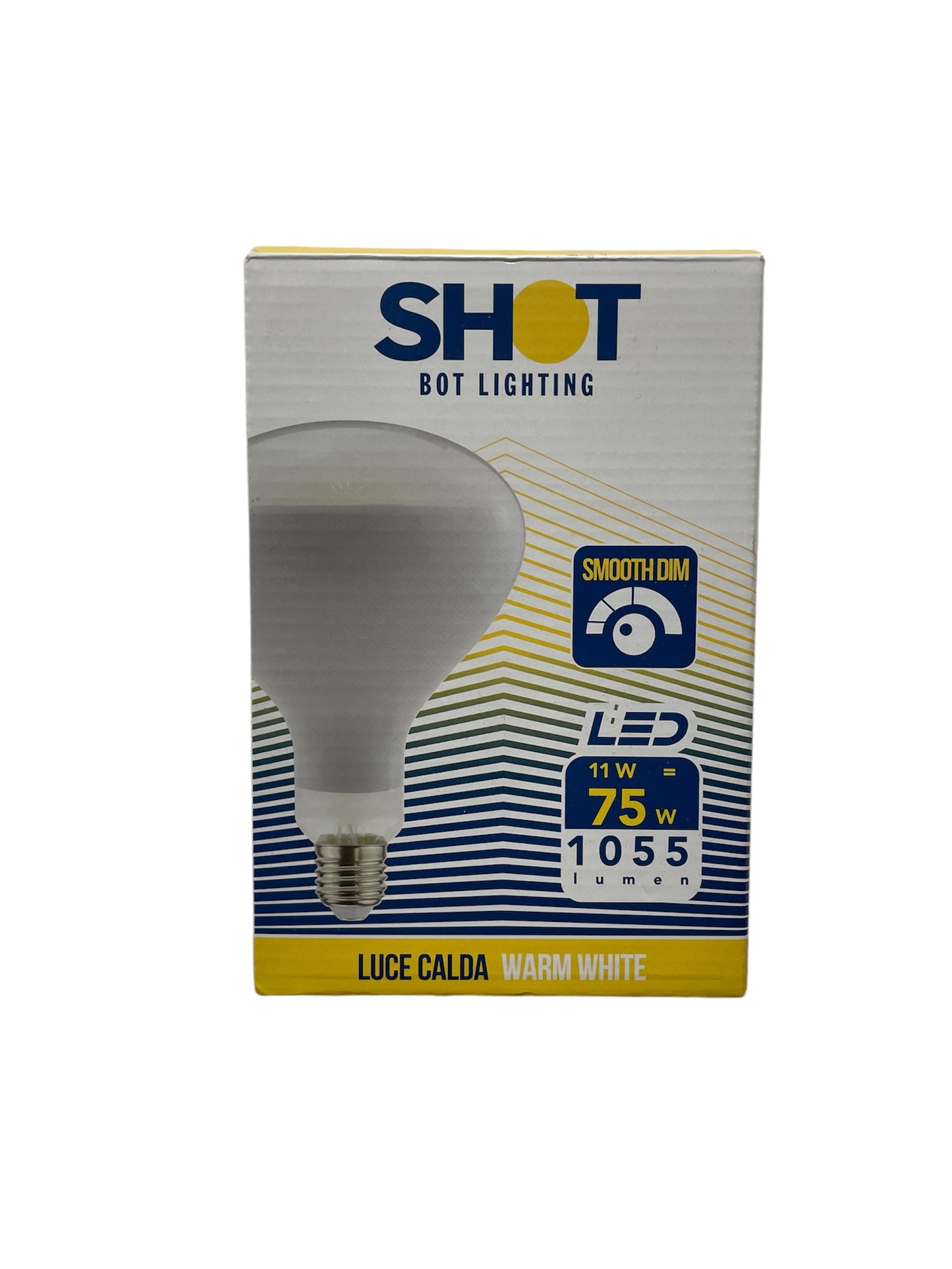 BOT LIGHTING reflector R125 led 11W 2700K 1055LM satinata dimmerabile WLD501152D