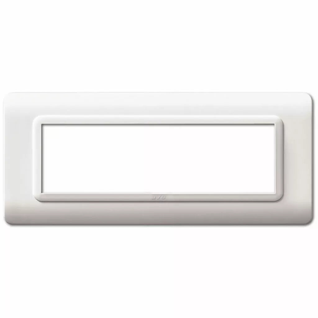 AVE Placca tecnopolimero, S44 colore bianco - 7 Mod. 44PY07B