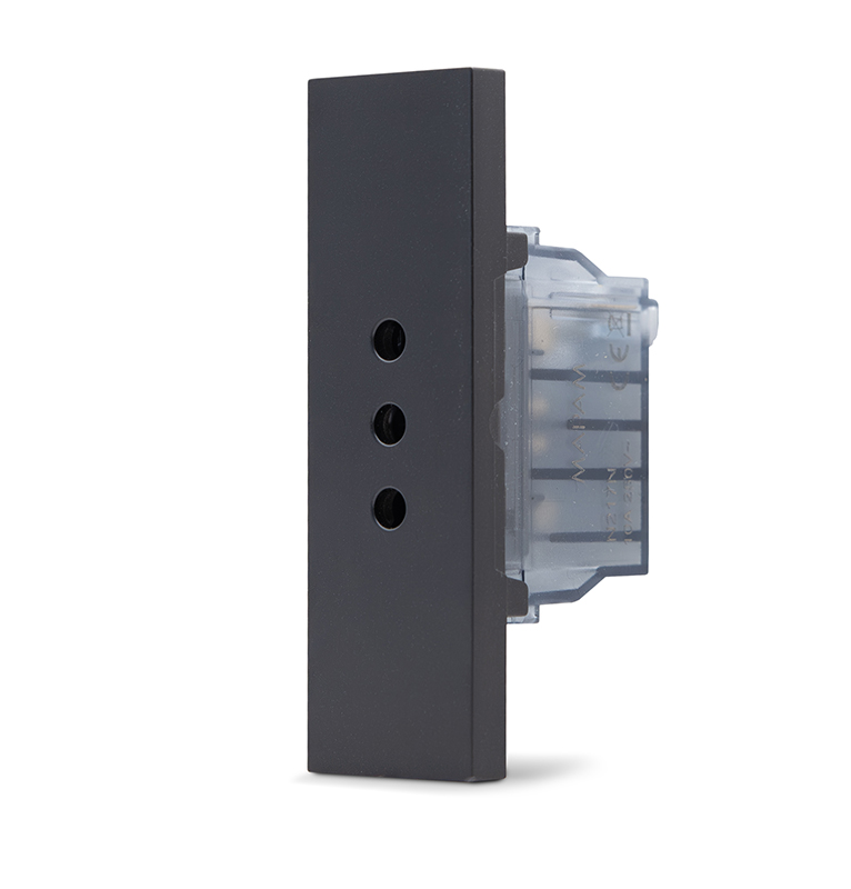 ZEN PRESA 10A NERO N217N