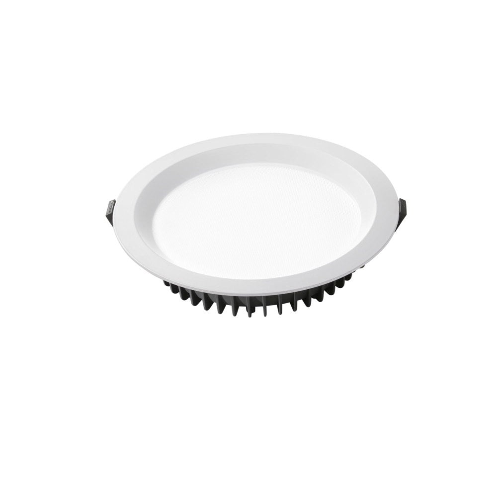 Faretto LED ad incasso TRON in alluminio bianco CCT IP44 30W 23 cm INC-TRON-30