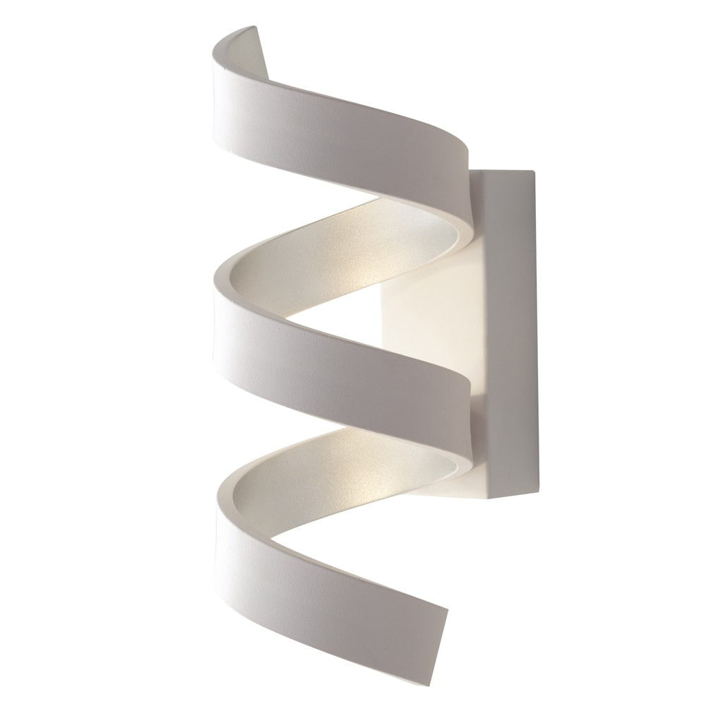 Applique LED HELIX in alluminio bianca e argento 4000K (Luce naturale) LED-HELIX-AP3 BCO