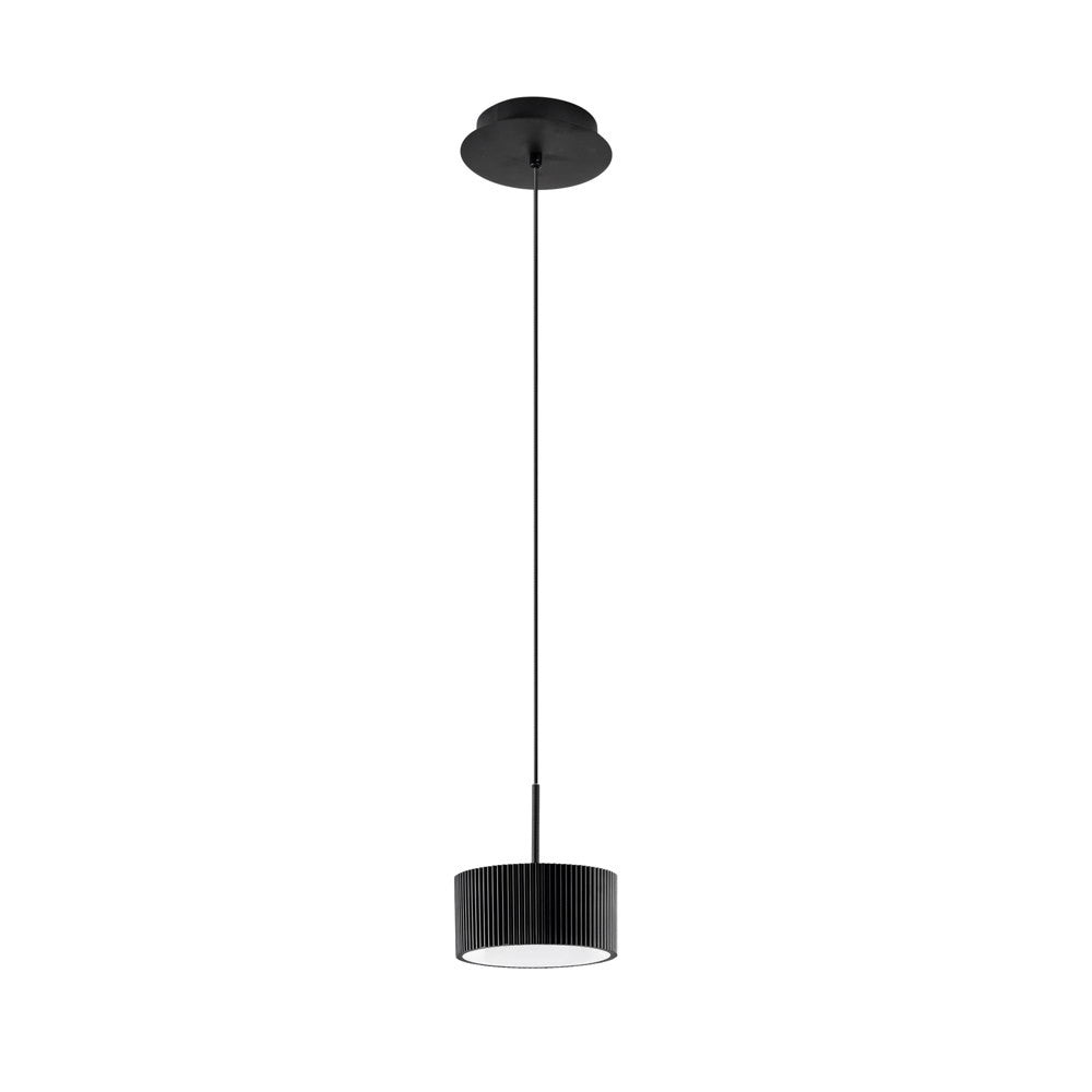 SOSPENSIONE LED PATTY NERO 12W CCT 3000K-4000K-6500K LED-PATTY-S1-NER