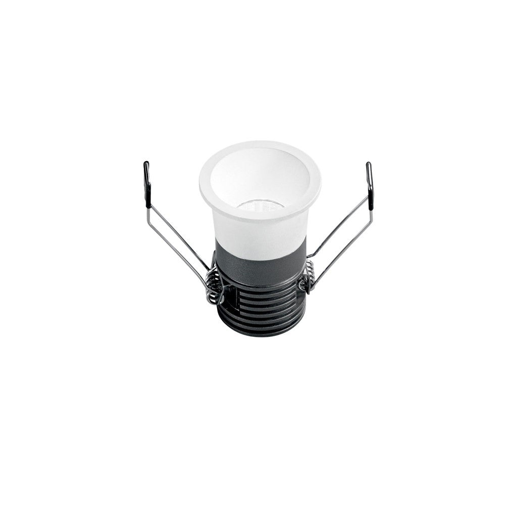 Faretto ad incasso LED DOT in alluminio bianco 5W con CCT INC-DOT-R5-BCO