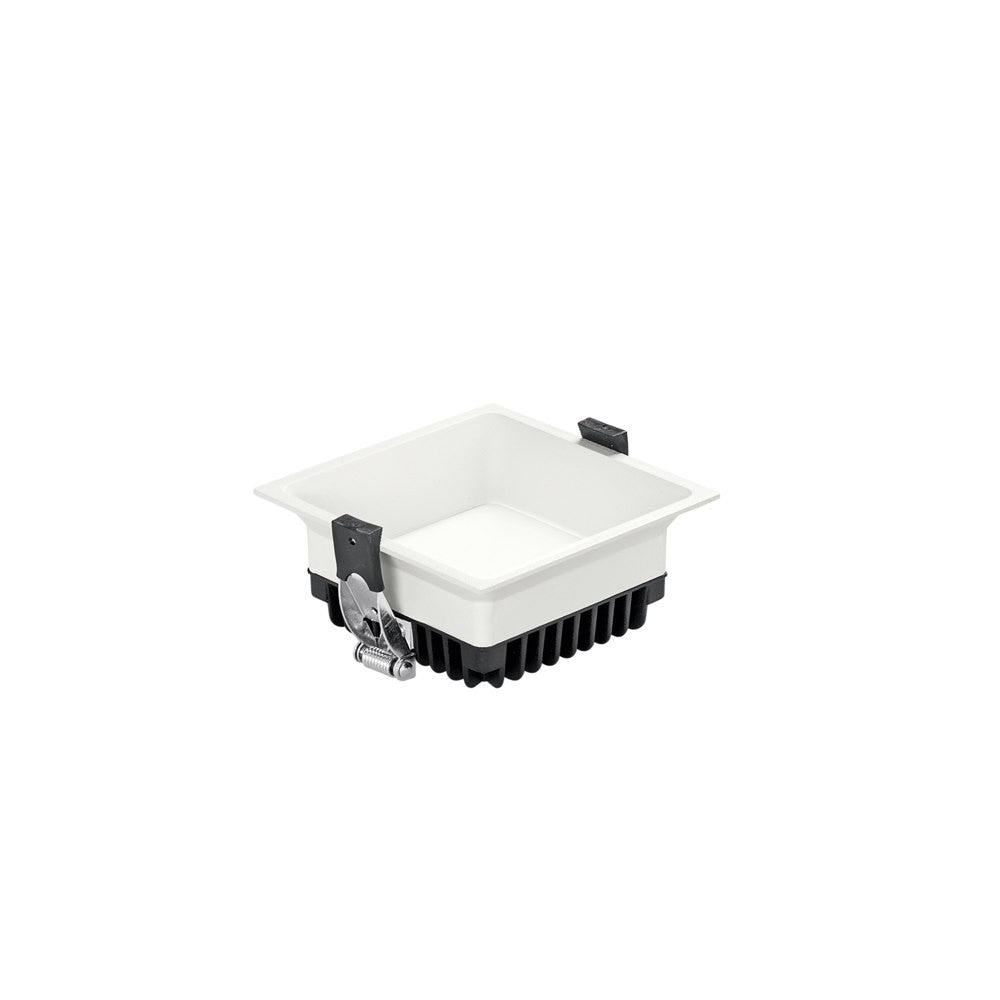 Faretto da incasso XANTO quadrato in alluminio bianco satinato con CCT 110x110cm INC-XANTO-Q110