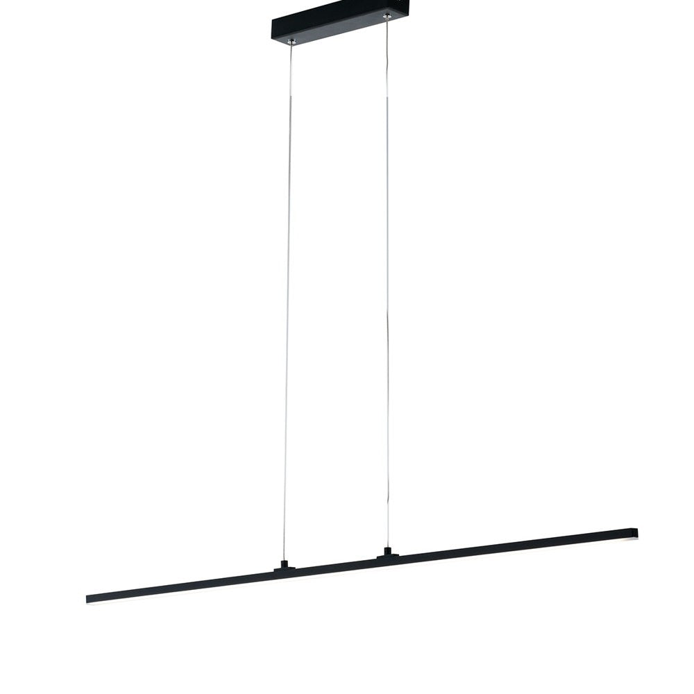 Sospensione SHANGHAI 1 punto luce in alluminio nero 4000K (Luce naturale) LED-SHANGHAI-S1 NERO
