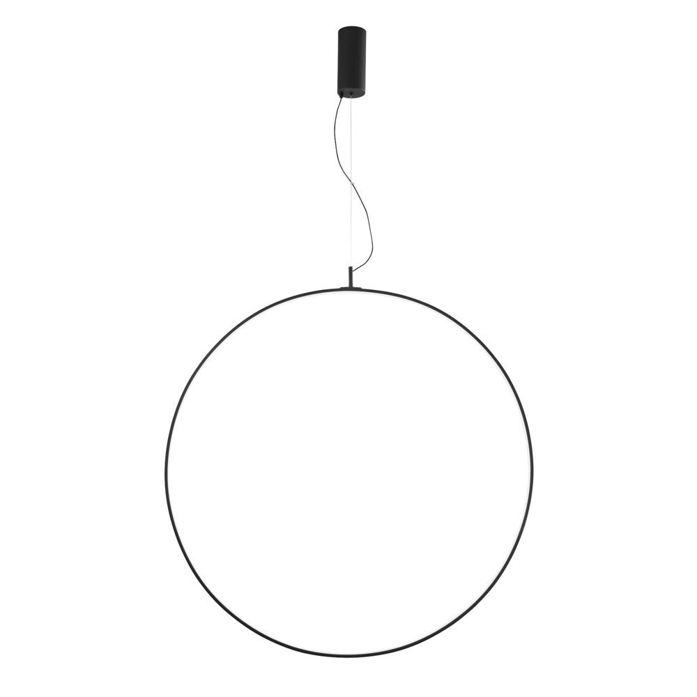 Sospensione LED TOORX in alluminio nero CCT 100 cm. LED-TOORX-S100-NER