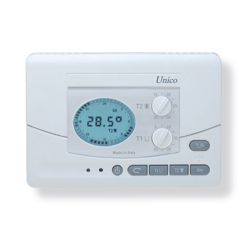 GECA UNICO Cronotermostato settimanale con due temperature impostabili 33502108