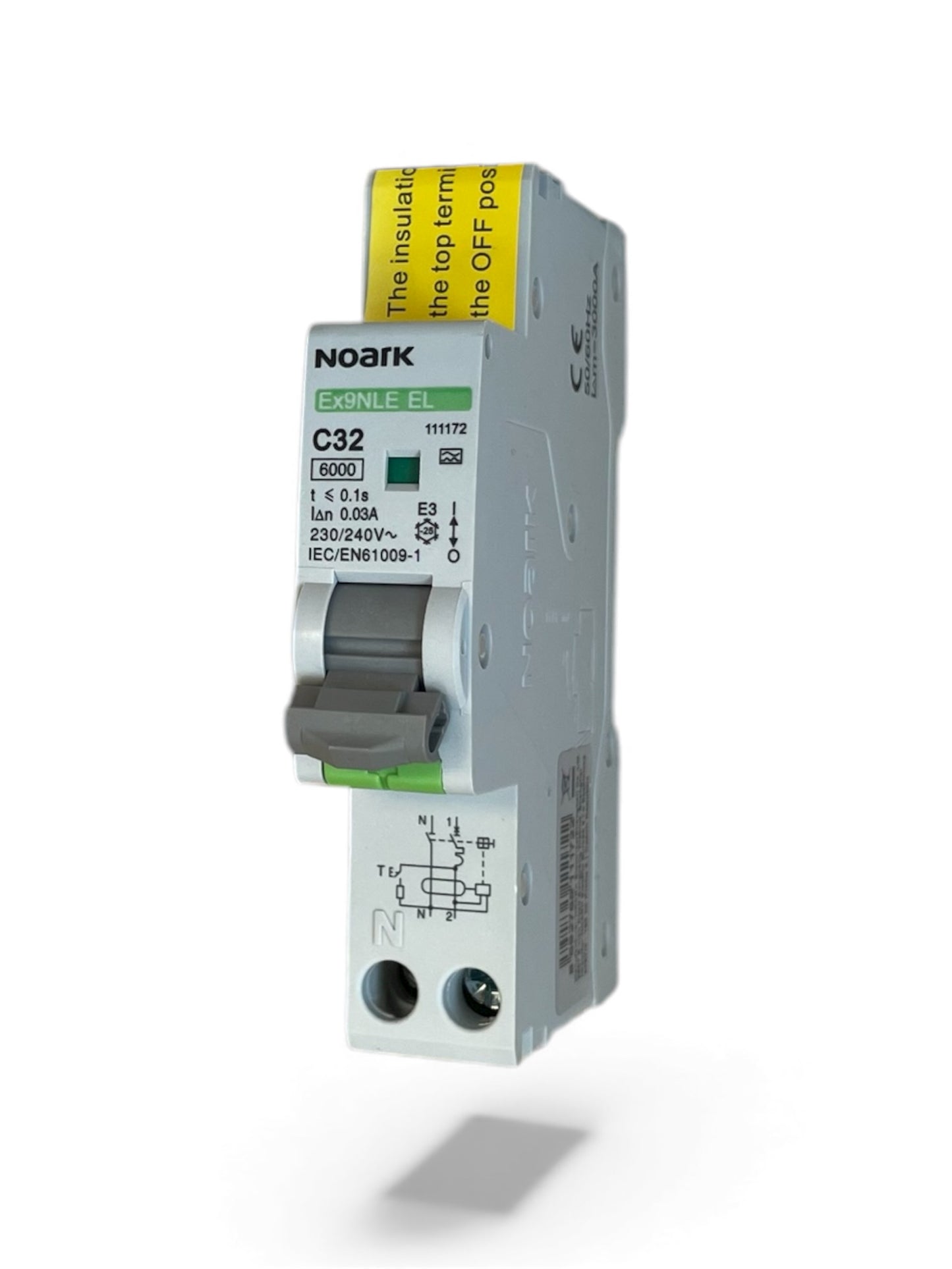 Interruttore magnetotermico differenziale Ex9NLE EL 1PN C32 30mA TIPO A  a un modulo 6K 111172