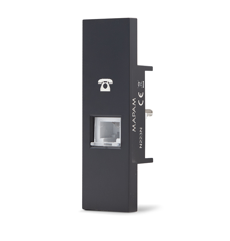 ZEN PRESA RJ11 TELEFONO NERO N223N