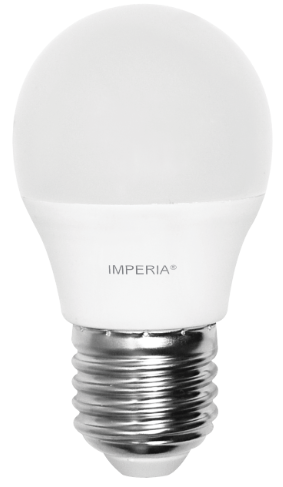 LAMPADINA LED SFERA IMPERIA E27 OPALE 3W 230V 4000K 15000H 209417