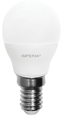 LAMPADINA LED SFERA IMPERIA OPALE E14 7W 230V 3000K 15000H 209646