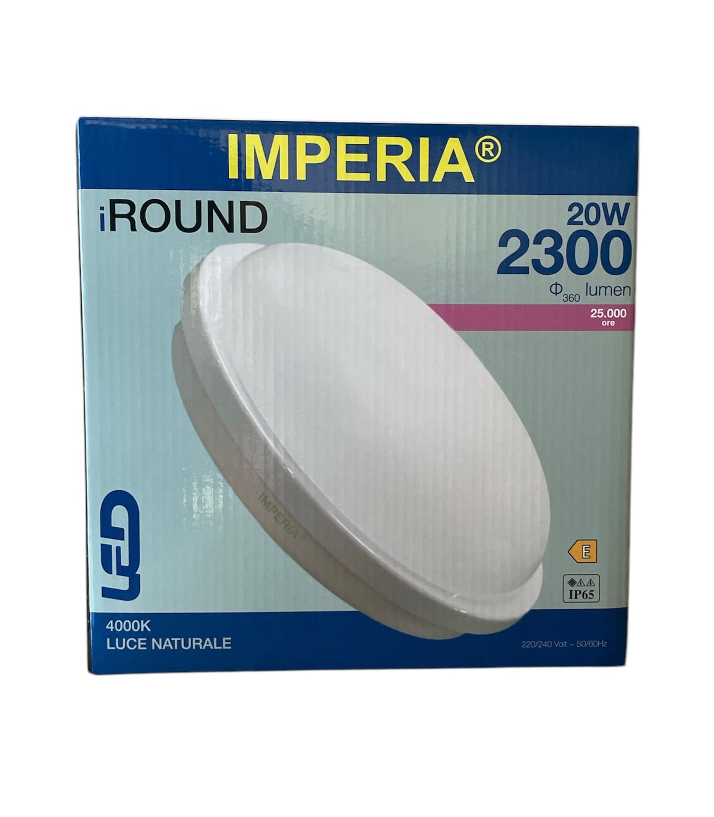 IMPERIA Plafoniera  iROUND LED 20W 230 4000K 25000H IP65 210239