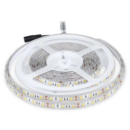 V-TAC  Strip LED SMD5050 11W/m 5m 60 LED/m 12V 3000K IP65 10mm 212149