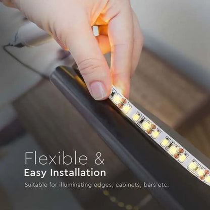 Strip LED SMD2835 8W/m 5m 120 LED/m 137LM/W 24V 6500K IP20 8mm V-TAC SKU 212595